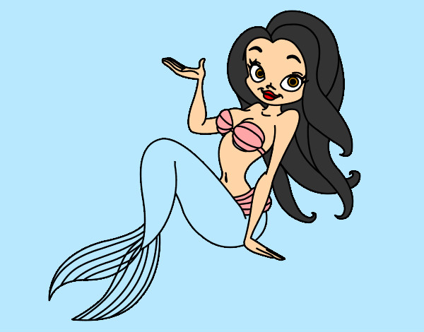 Dibujo Sirena sexy pintado por IsabellaR