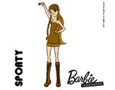 Dibujo Barbie Fashionista 4 pintado por toryolvera