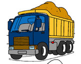 Dibujo Camión de carga 1 pintado por Polaco22