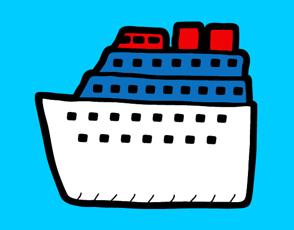 Dibujo Crucero pintado por ivanpere