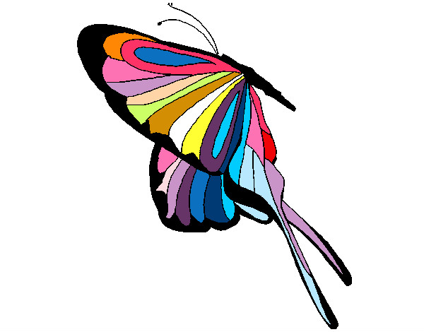 Dibujo Mariposa con grandes alas pintado por EveLiin