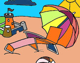 Dibujo Playa pintado por ZATCHEL  