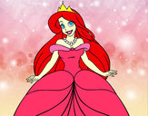 Dibujo Princesa Ariel pintado por Frenessis