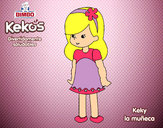 Dibujo Keky la muñeca pintado por Jatza23