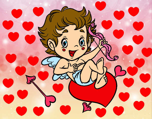 Dibujo Niño Cupido pintado por Assin