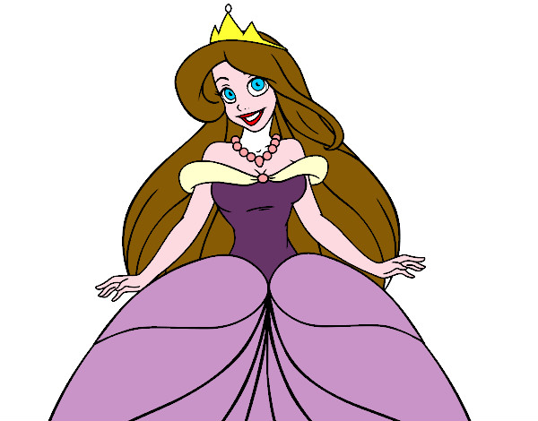 Dibujo Princesa Ariel pintado por paloma66