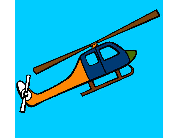 Dibujo Helicóptero de juguete pintado por leiber
