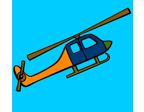 Dibujo Helicóptero de juguete pintado por leiber