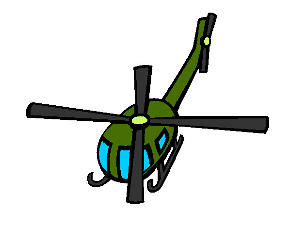 Dibujo Helicóptero V pintado por leiber