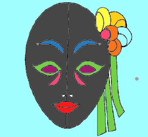 Dibujo Máscara italiana pintado por jazheel 