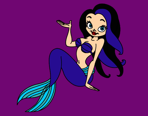 Dibujo Sirena sexy pintado por MelinaAbby