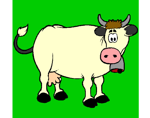 Dibujo Vaca lechera pintado por Juaneso65