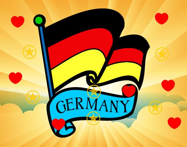 Dibujo Bandera de Alemania pintado por Sammymart2