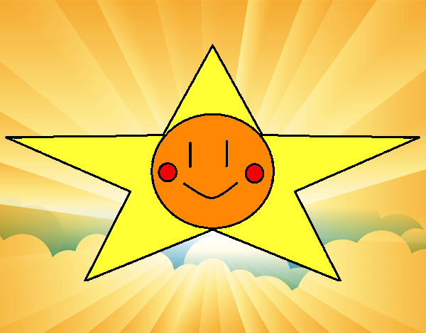 Estrella sonriente