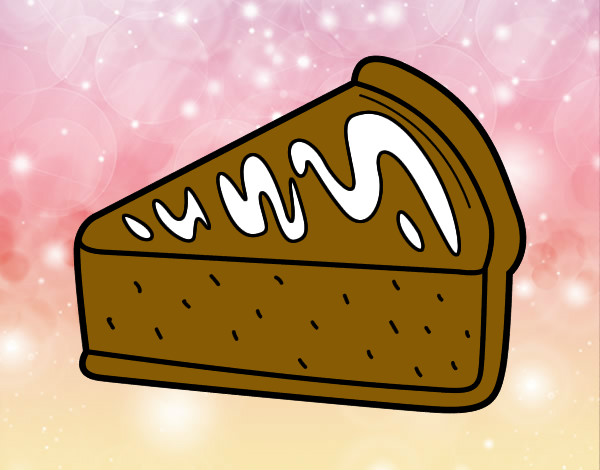 Dibujo Tarta de caramelo pintado por milexis
