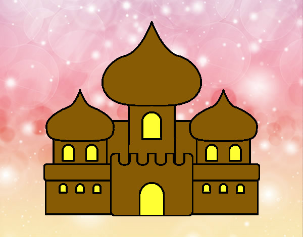Dibujo Castillo árabe pintado por kikass