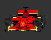 Dibujo Coche de F1 pintado por fredigiame