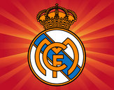 Dibujo Escudo del Real Madrid C.F. pintado por nicolassss