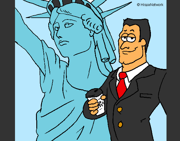 Dibujo Estados Unidos de América pintado por IlMigliore
