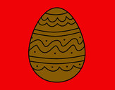 Dibujo Huevo del día de Pascua pintado por SanJoaquin