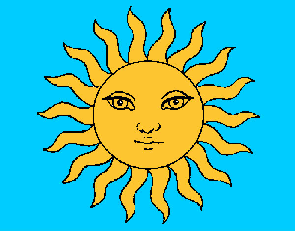 Dibujo Sol pintado por SanJoaquin