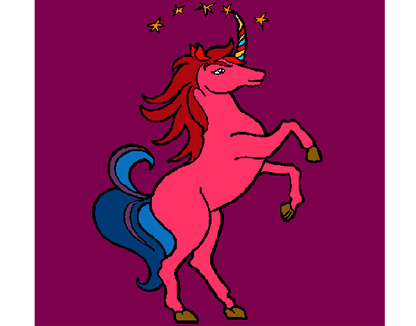 Dibujo Unicornio pintado por BETTY88