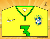 Dibujo Camiseta del mundial de fútbol 2014 de Brasil pintado por Omelhor