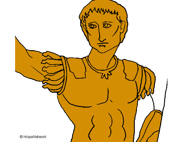 Dibujo Escultura del César pintado por IlMigliore