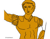 Dibujo Escultura del César pintado por IlMigliore