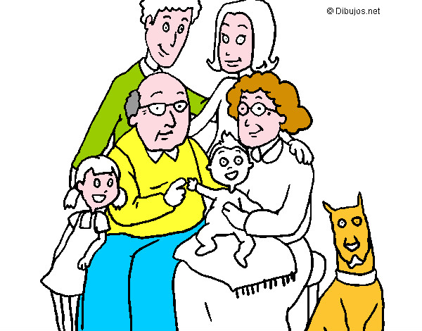 Dibujo Familia pintado por SofiaLeono