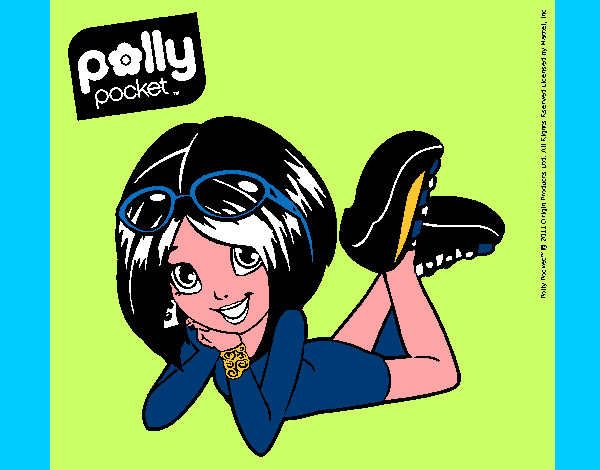 Dibujo Polly Pocket 13 pintado por anasue
