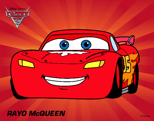 Dibujo De Cars Rayo Mcqueen Pintado Por Sinaiv En Dibujos Net El D A A Las