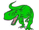 Dibujo Dinosaurio enfadado pintado por anasalazar
