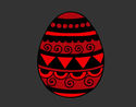 Dibujo Huevo de Pascua decorado pintado por valeterry