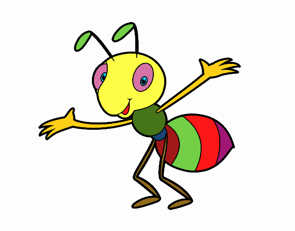 la  hormiga  alegre