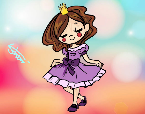 Dibujo Joven princesa pintado por KawaiShiro