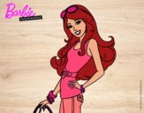 Dibujo Barbie casual pintado por nathaly23