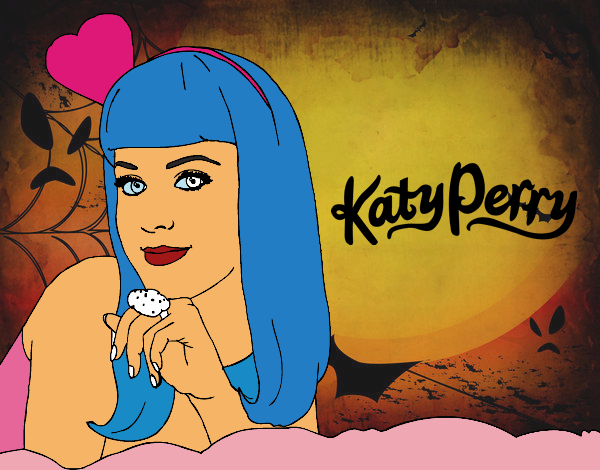 Dibujo Katy Perry pintado por panmi