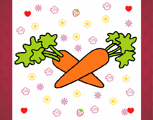 la zanahoria colorida