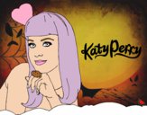 Dibujo Katy Perry pintado por zabiana