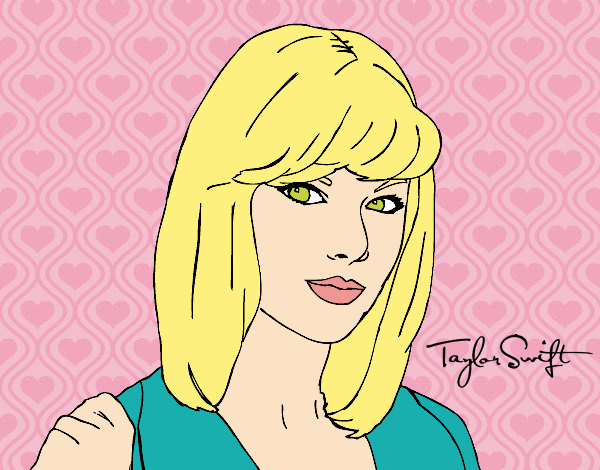 Dibujo Taylor Swift pintado por AnaStones