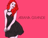 Dibujo Ariana Grande pintado por arianajaz