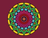 Dibujo Mandala creciente pintado por sabrina88
