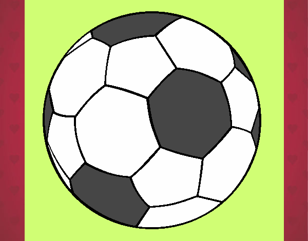 Dibujo Pelota de fútbol II pintado por eula