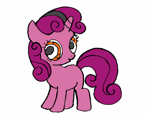 Dibujo Sweetie belle pintado por tilditus