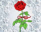 Dibujo Una rosa pintado por gabrielars