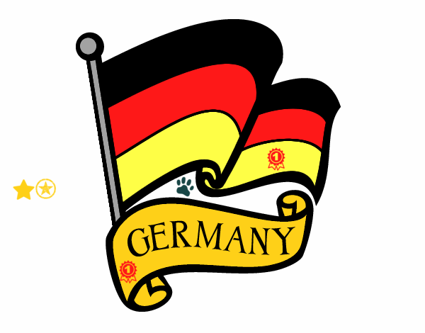 Dibujo Bandera de Alemania pintado por TobiKiller