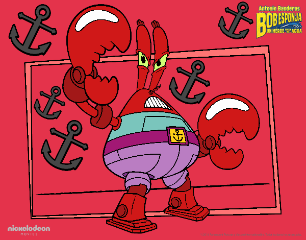 Dibujo Bob Esponja - Sir pinchamucho pintado por superbea