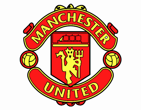 Dibujo Escudo del Manchester United pintado por darkevil