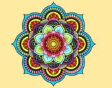 Dibujo Mandala flor oriental pintado por GabyMil